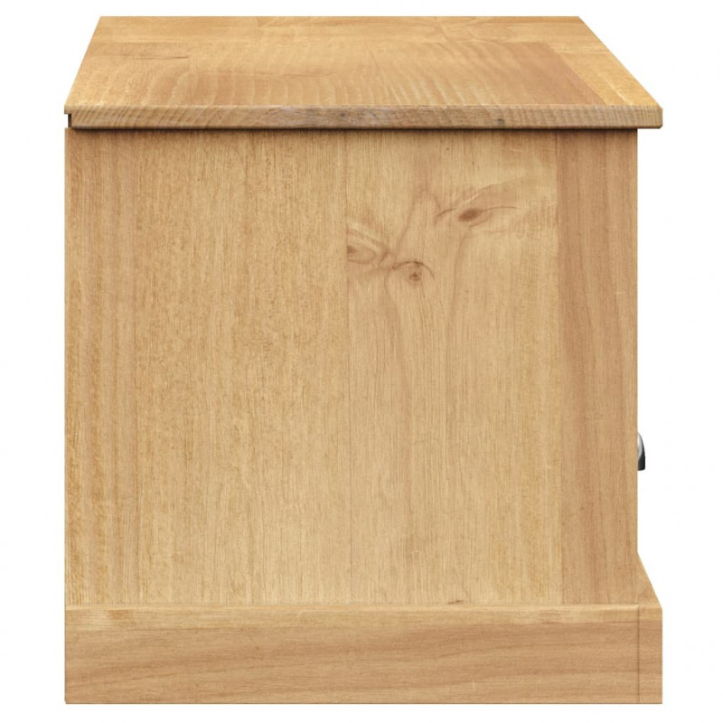 Szafka pod TV VIGO, 156x40x40 cm, lite drewno sosnowe