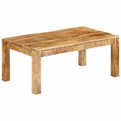 Stolik kawowy, 100x55x40 cm, lite drewno mango