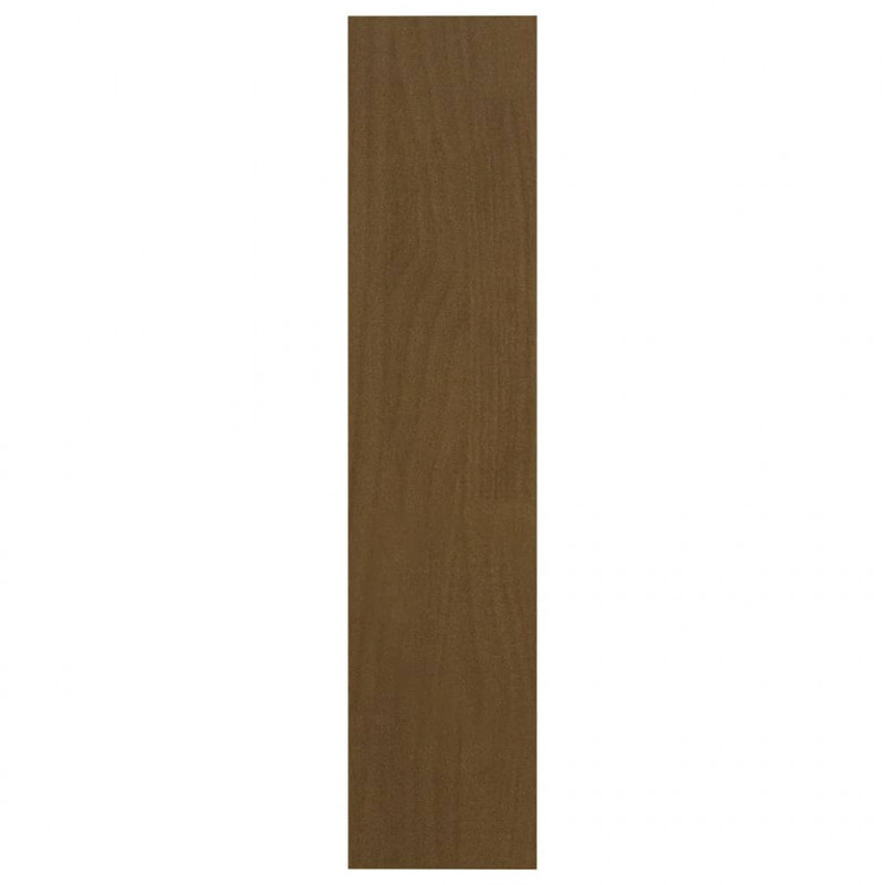 Regał na książki/przegroda, miodowy, 100x30x135,5 cm, sosnowy