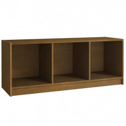 Szafka pod TV, miodowy brąz, 104x33x41 cm, drewno sosnowe