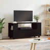 Szafka pod TV, czarna, 102x34,5x43 cm, materiał drewnopochodny