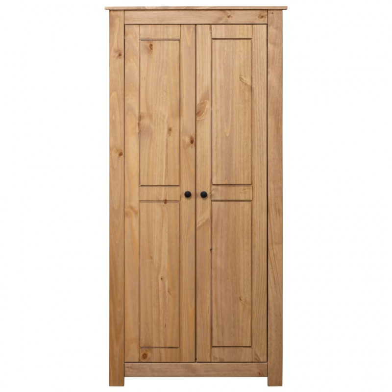 Szafa, 80 x 50 x 171,5 cm, lita sosna, seria Panama