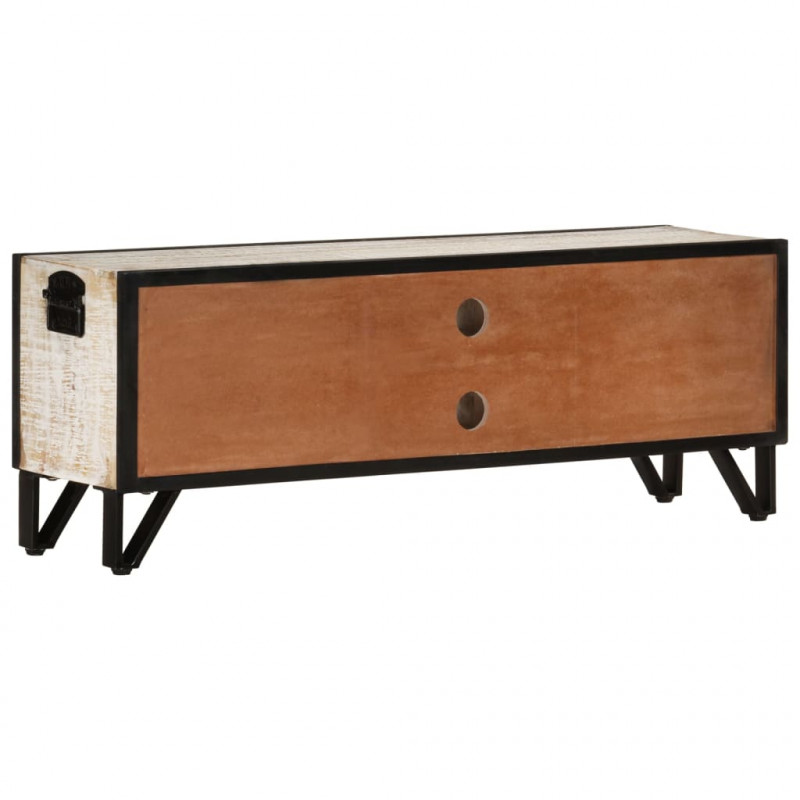 Szafka pod telewizor, 110x30x41 cm, lite drewno akacjowe