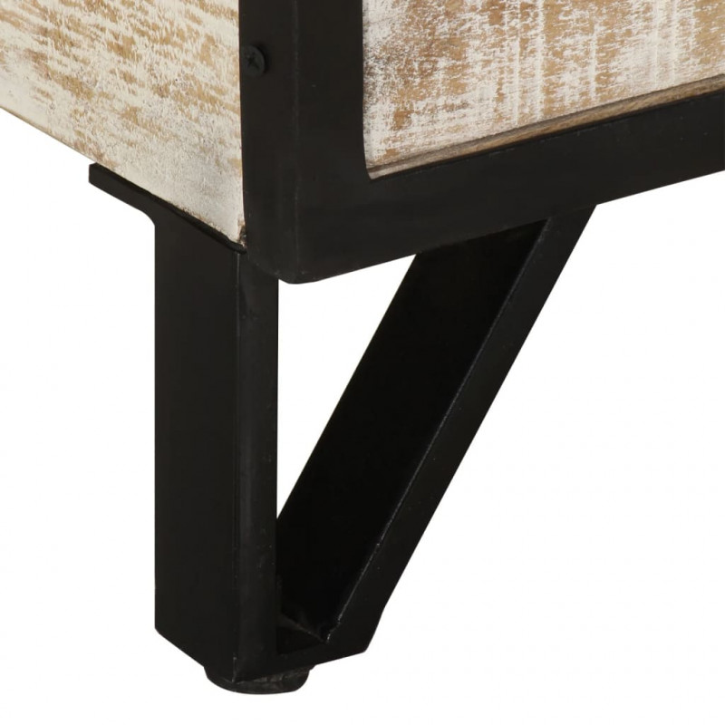 Szafka pod telewizor, 110x30x41 cm, lite drewno akacjowe