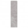 Szafka na buty, lustro i 2 szuflady, szary beton, 63x17x67 cm