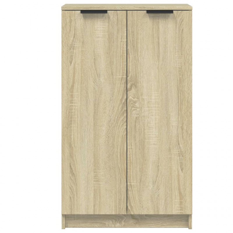 Szafka na buty, dąb sonoma, 59x35x100cm,materiał drewnopochodny