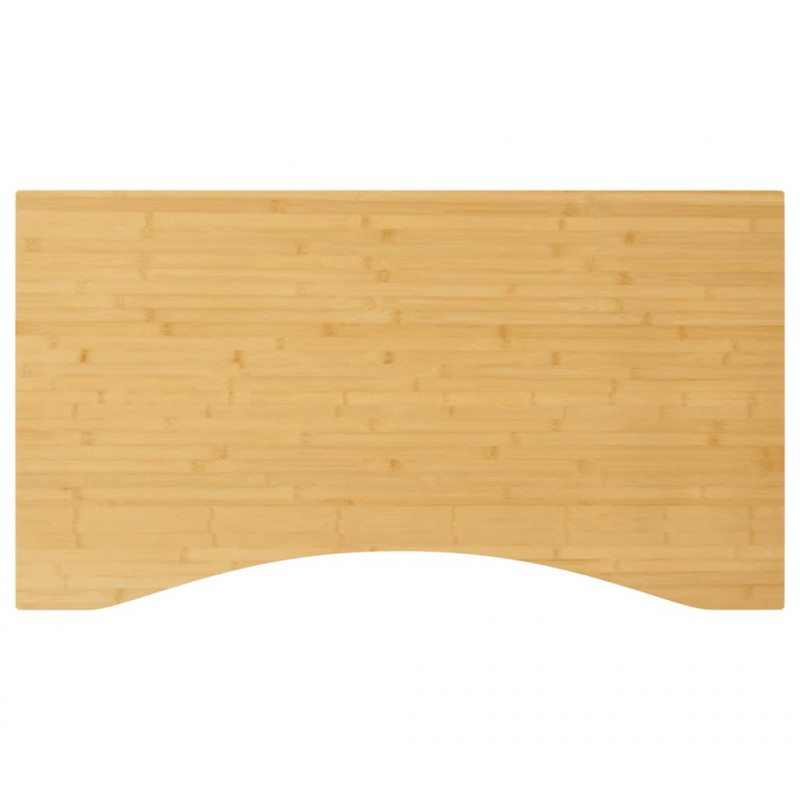 Blat do biurka, 110x60x1,5 cm, bambusowy