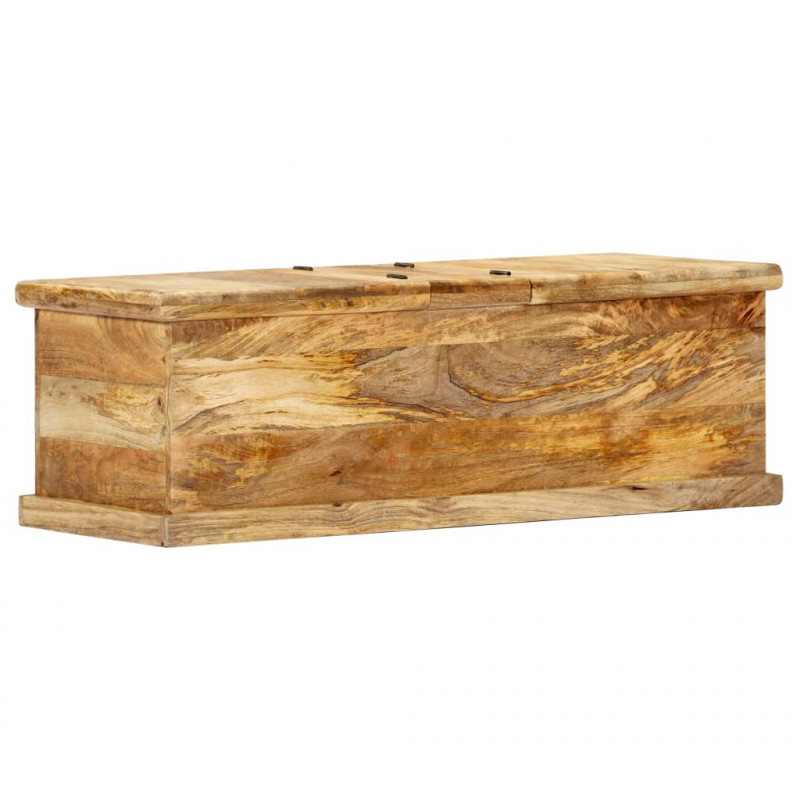 Stolik kawowy, 100x50x35 cm, lite drewno mango