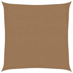 Żagiel przeciwsłoneczny, 160 g/m², taupe, 2,5x2,5 m, HDPE