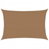Żagiel przeciwsłoneczny, 160 g/m², taupe, 3,5x5 m, HDPE