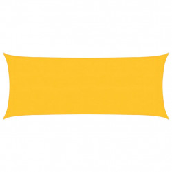 Żagiel przeciwsłoneczny, 160 g/m², żółty, 2x5 m, HDPE
