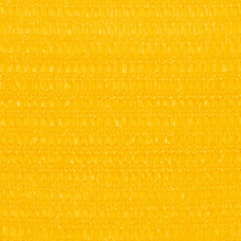 Żagiel przeciwsłoneczny, 160 g/m², żółty, 2,5x3,5 m, HDPE