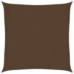 Żagiel przeciwsłoneczny, 160 g/m², brązowy, 3x3 m, HDPE