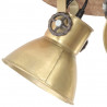 Industrialna lampa sufitowa, 25 W, mosiądz, 42x27 cm, E27