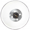 Industrialna lampa ścienna, czarna, 65x25 cm, E27