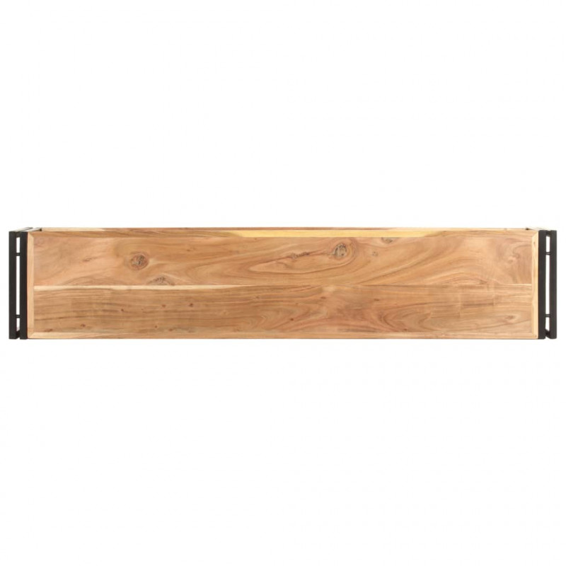 Szafka pod telewizor, 150x30x40 cm, lite drewno akacjowe