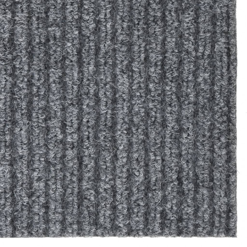 Dywanik pochłaniający zabrudzenia, 100x500 cm, szary