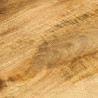 2-poziomowy stolik kawowy, 100x55x38 cm, drewno mango i stal