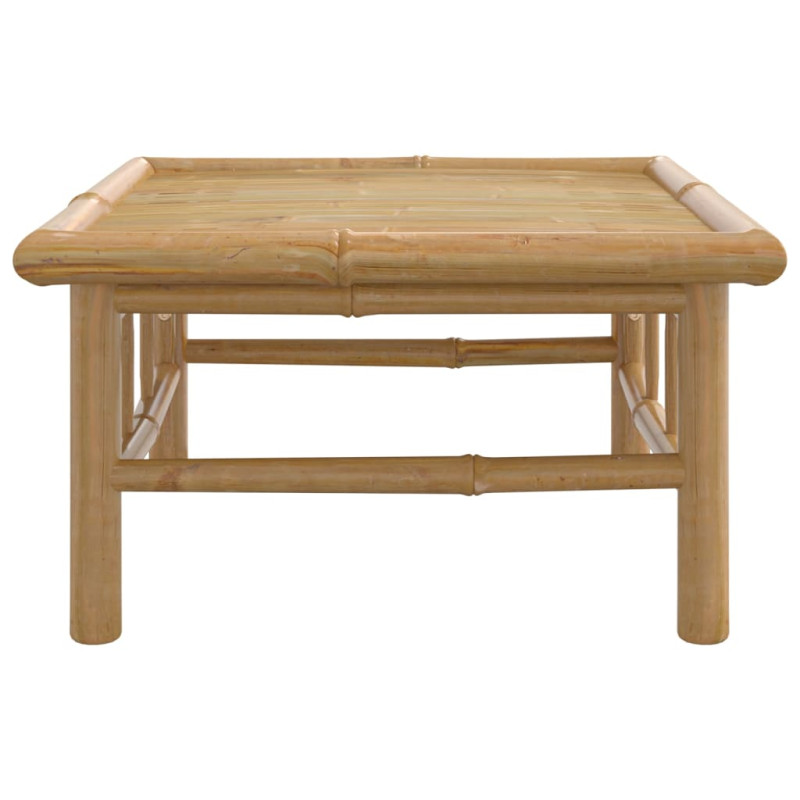 Stolik ogrodowy, 65x55x30 cm, bambusowy