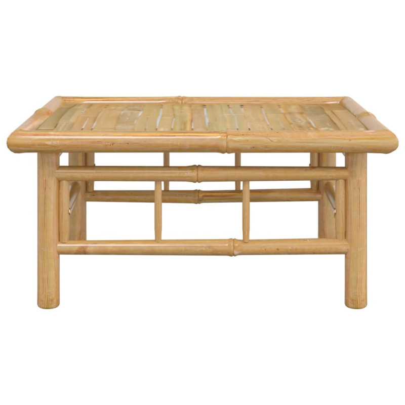 Stolik ogrodowy, 65x55x30 cm, bambusowy