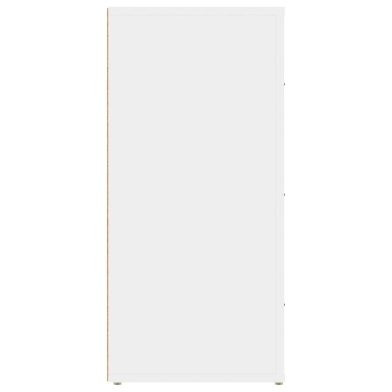 Szafka, biała, 40x33x70 cm, materiał drewnopochodny