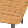 7-cz. zestaw mebli ogrodowych, polirattan, antracytowy