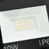 Reflektor LED, 10 W, zimne białe światło