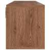 Szafka pod TV, brązowy dąb, 88,5x27,5x30,5 cm