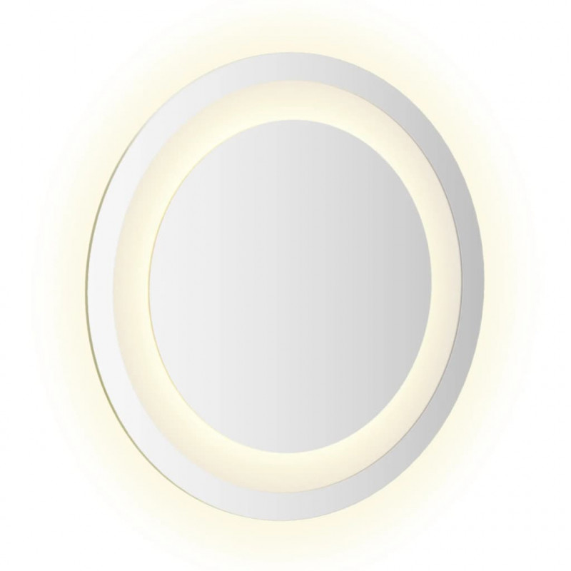 Lustro łazienkowe z LED, okrągłe, 30 cm