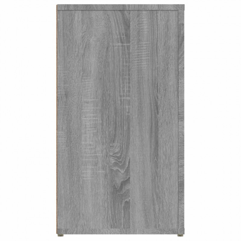Szafka, szary dąb sonoma 100x33x59,5 cm materiał drewnopochodny