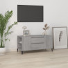 Szafka pod TV, szary dąb sonoma, 102x44,5x50 cm