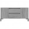Szafka pod TV, szary dąb sonoma, 102x44,5x50 cm