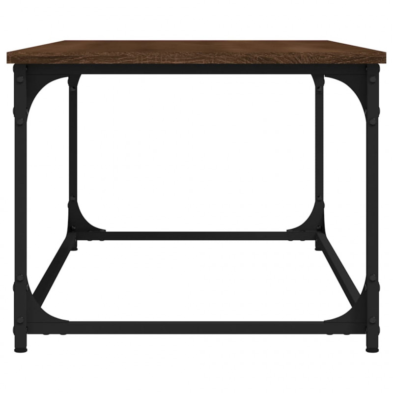 Stolik kawowy, brązowy dąb, 102x50x40 cm