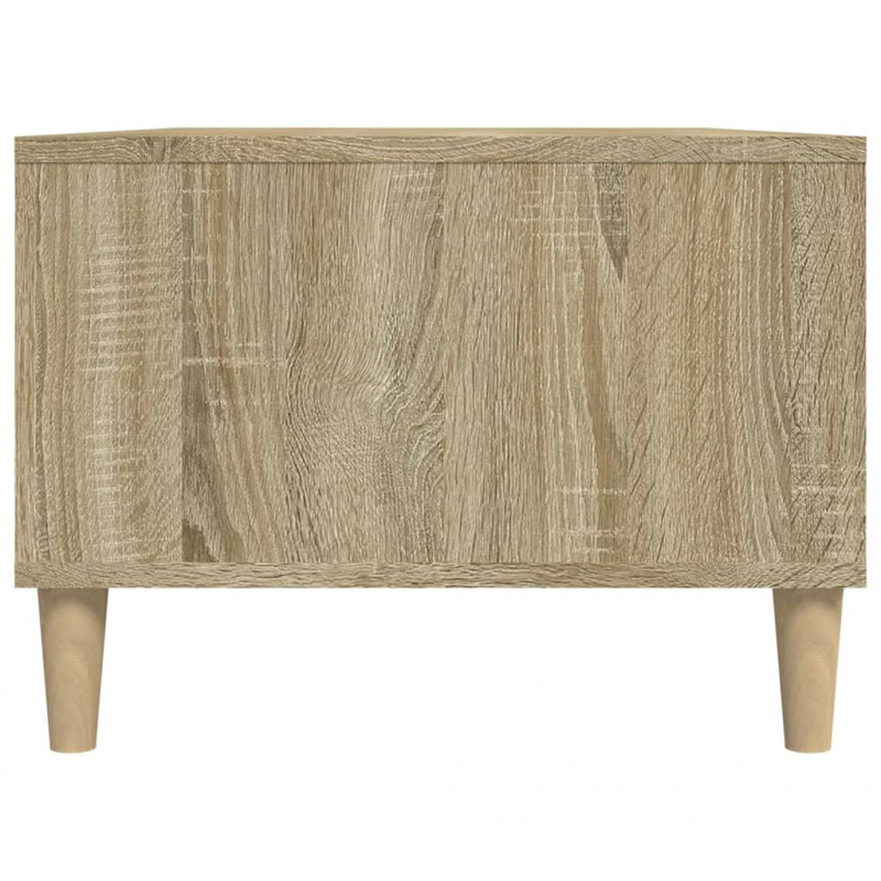 Stolik kawowy, dąb sonoma 90x50x36,5 cm materiał drewnopochodny