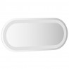 Lustro łazienkowe z LED, 60x25 cm, owalne