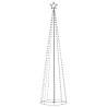 Ozdoba świąteczna w kształcie choinki, 400 LED, ciepły biały