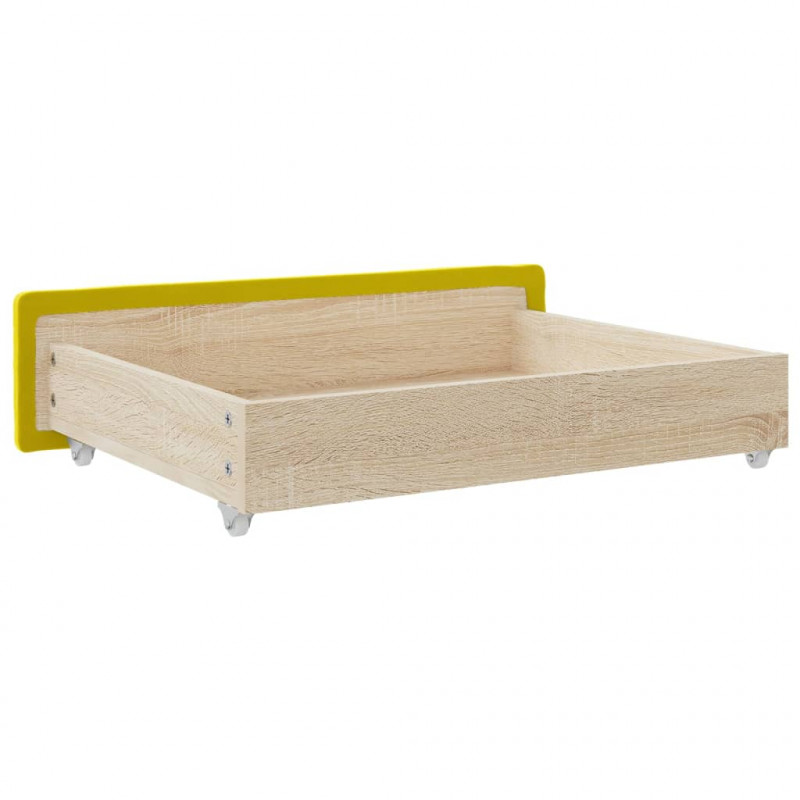 Szuflady pod łóżko, 2 szt., żółte