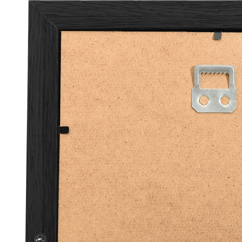 Ramka na 10 zdjęć 10x15 cm, czarna, MDF