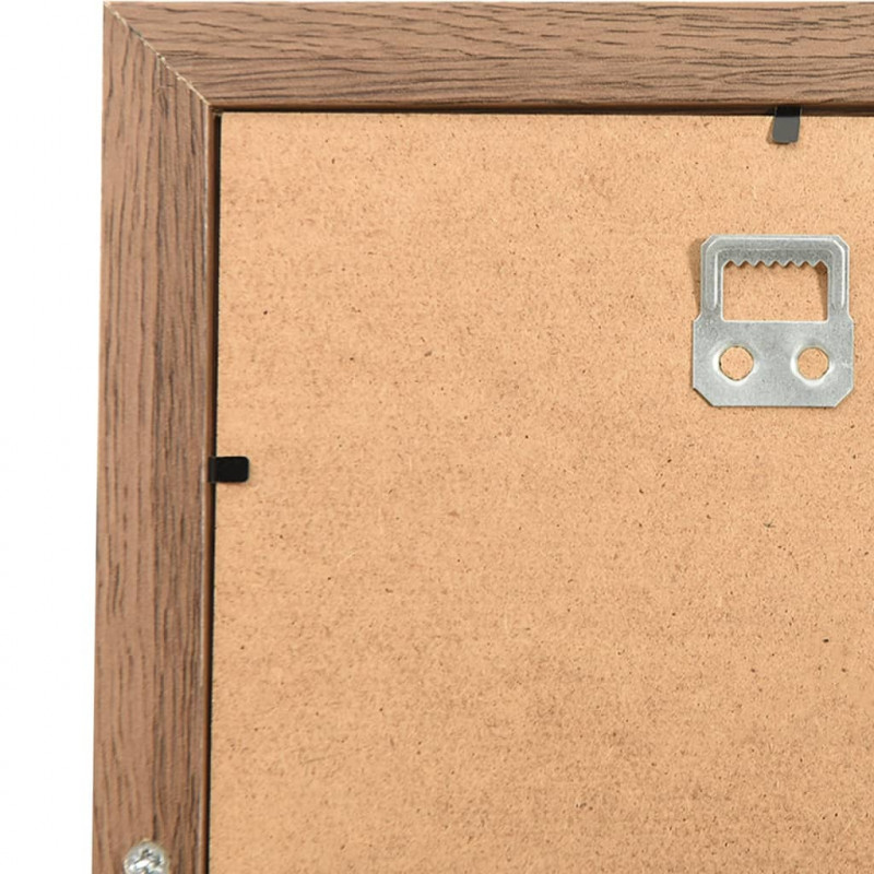 Ramka na 10 zdjęć 13x18 cm, jasnobrązowa, MDF