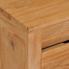 Szafka pod telewizor, 135x30x35 cm, lite drewno tekowe