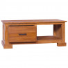 Szafka pod TV, 90 x 50 x 37 cm, lite drewno tekowe