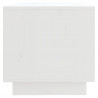 Szafka pod telewizor, biała, 90x35x35 cm, lite drewno sosnowe
