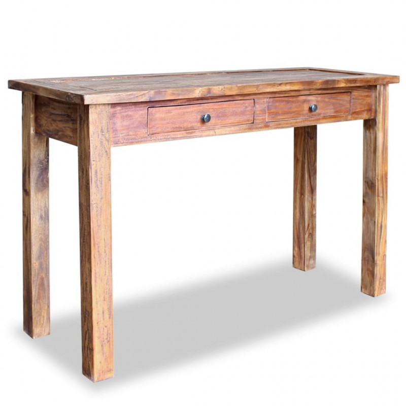 Stolik konsolowy, mahoń, 123x42x75 cm