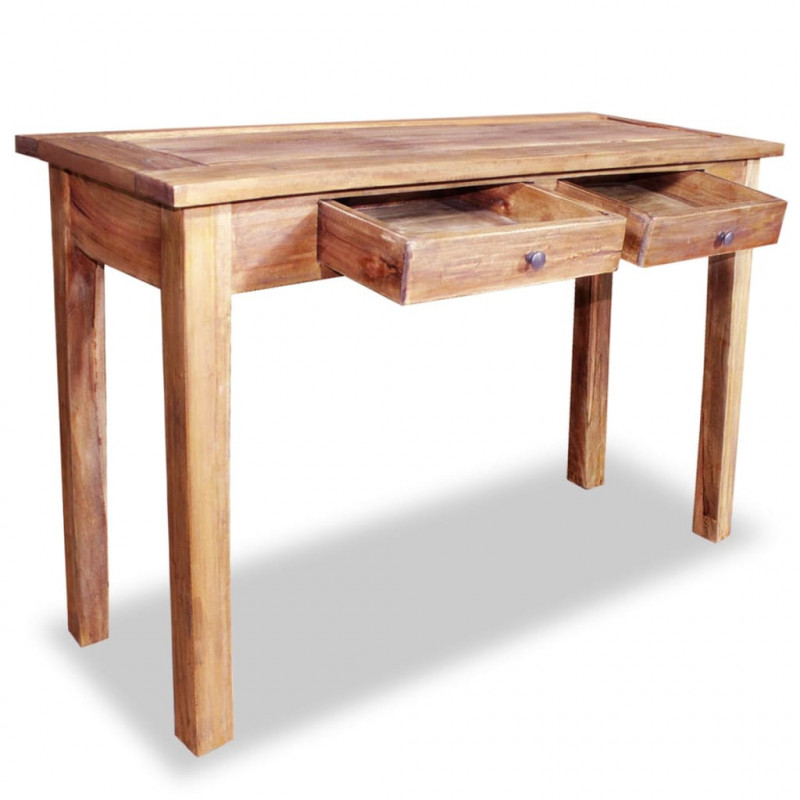 Stolik konsolowy, mahoń, 123x42x75 cm