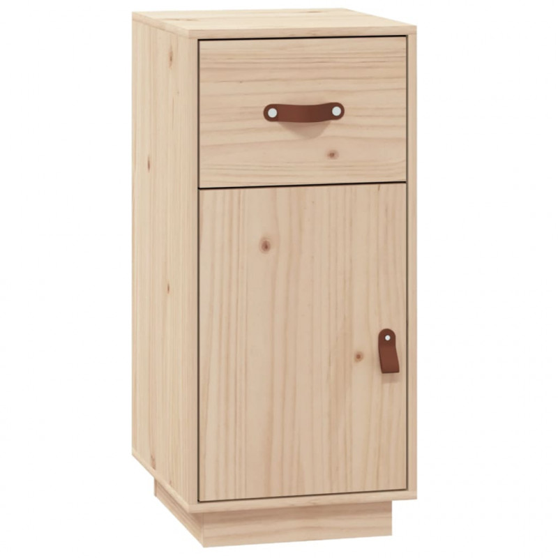Szafka, 34x40x75 cm, lite drewno sosnowe