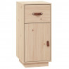 Szafka, 34x40x75 cm, lite drewno sosnowe