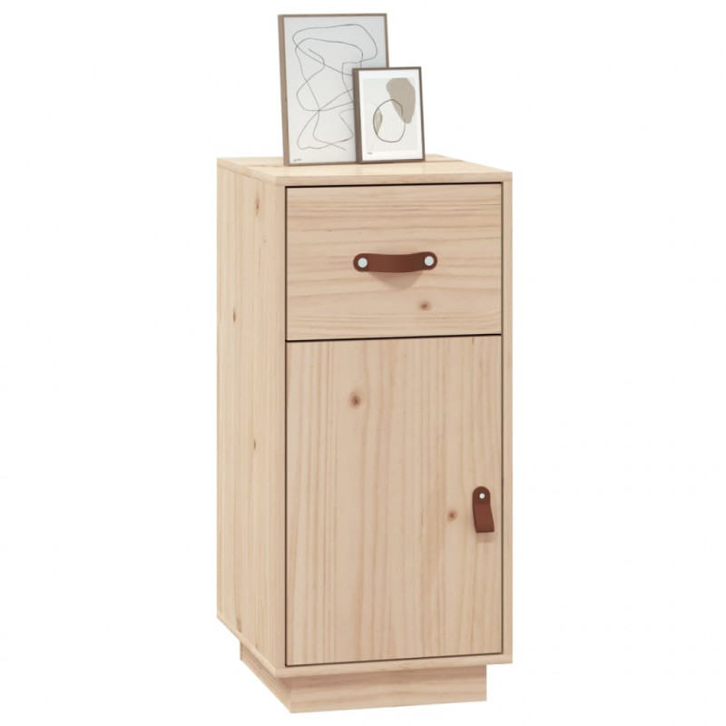 Szafka, 34x40x75 cm, lite drewno sosnowe