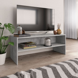 Szafka pod TV, betonowy szary, 100x40x40 cm