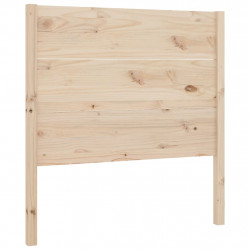 Wezgłowie łóżka, 106x4x100 cm, lite drewno sosnowe