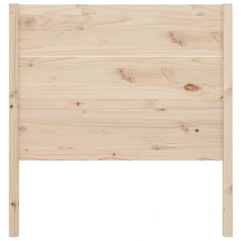 Wezgłowie łóżka, 106x4x100 cm, lite drewno sosnowe